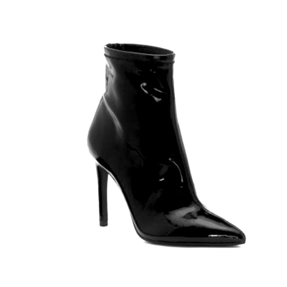 Black Patent Jessica Simpson Pelina Boots 8 Free Shipping